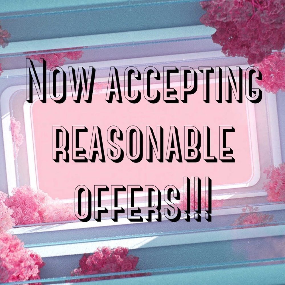 Accepting Reasonable offers!!